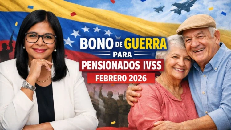 Bono De Guerra Para Pensionados IVSS – Febrero 2026